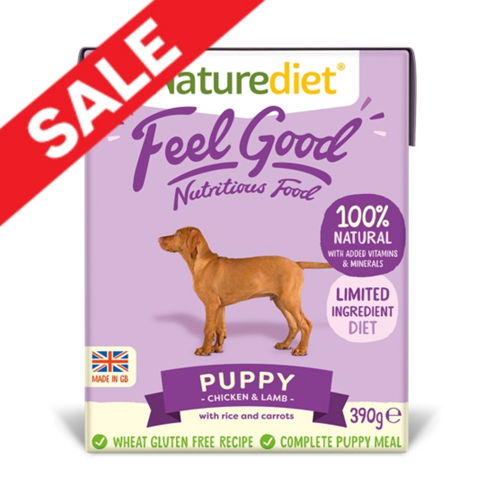 Naturediet Feel Good - Puppy - 390g | Natural Pet Pantry | Natural Dog